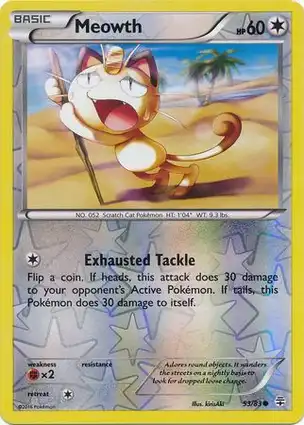 Meowth 53/83 Generations