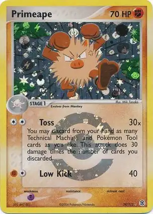 Primeape 28/112 EX FireRed & LeafGreen