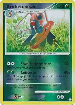 Kricketune 27/123 Mysterious Treasures