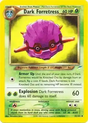 Dark Forretress 35/105 Neo Destiny