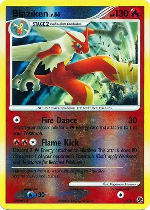 Blaziken 1/106 Great Encounters
