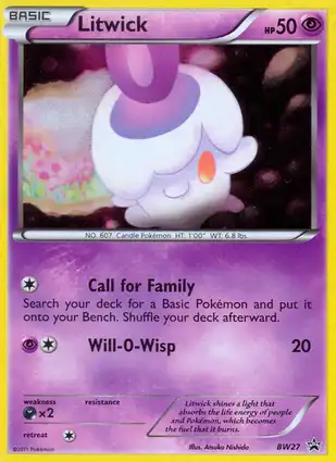 Litwick BW27 Black & White Promos