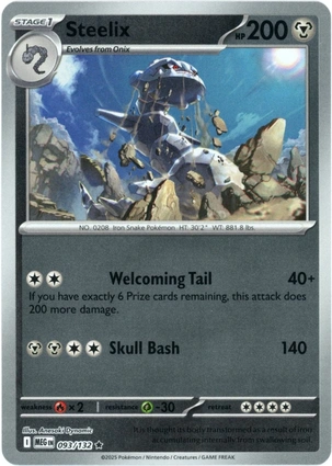 Steelix 093/132 Mega Evolution