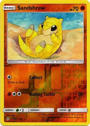 Sandshrew 83/214 Unbroken Bonds