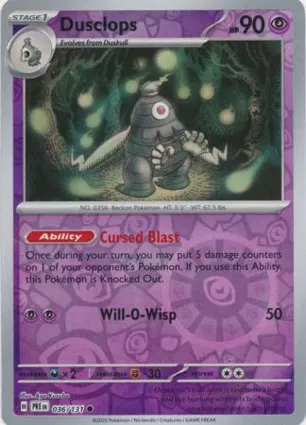 Dusclops 036/131 Prismatic Evolutions