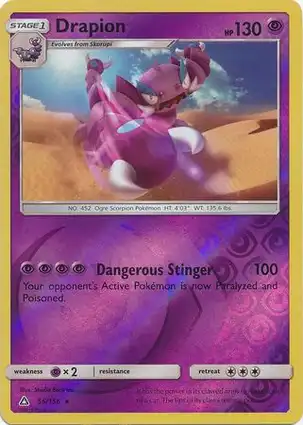 Drapion 55/156 Ultra Prism