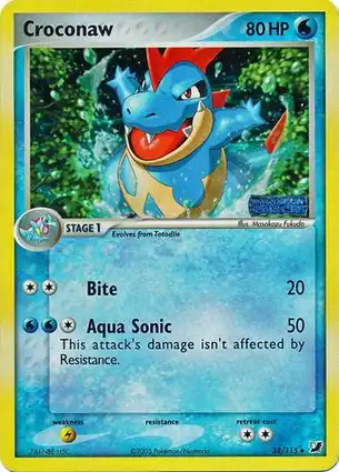 Croconaw 38/115 EX Unseen Forces