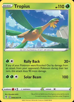 Tropius 006/203 Evolving Skies