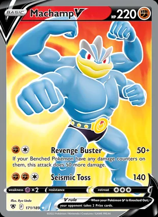 Machamp V 171/189 Astral Radiance