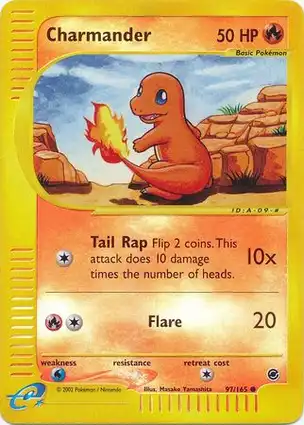 Charmander 97/165 Expedition Base Set