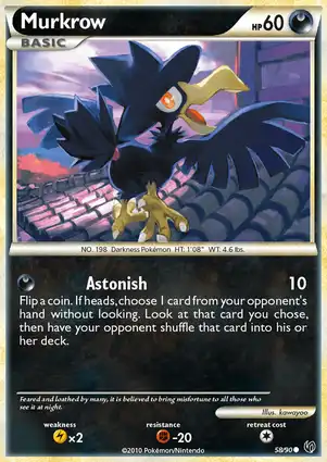 Murkrow 58/90 Undaunted