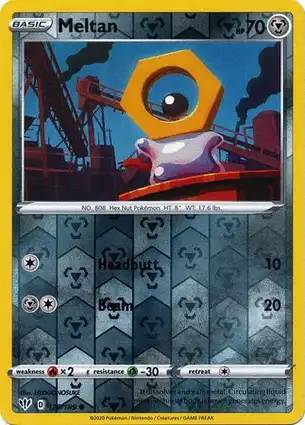 Meltan 129/189 Darkness Ablaze