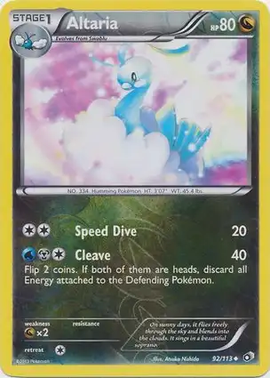 Altaria 92/113 Legendary Treasures
