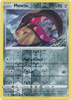 Mawile 129/202 Sword & Shield