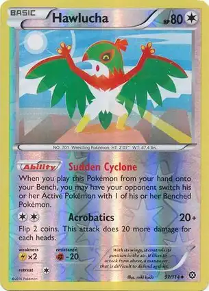 Hawlucha 97/114 Steam Siege