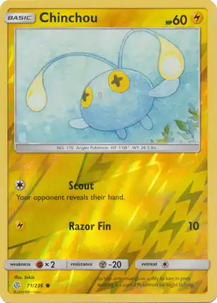 Chinchou 71/236 Cosmic Eclipse
