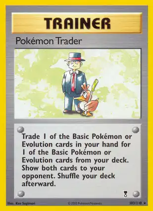 Pokémon Trader 103/110 Legendary Collection