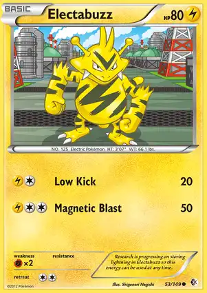 Electabuzz 53/149 Boundaries Crossed