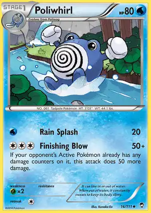 Poliwhirl 16/111 Furious Fists