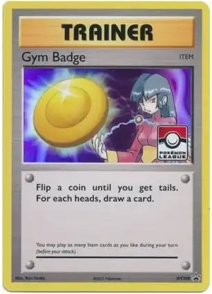 Gym Badge XY208 XY Promos