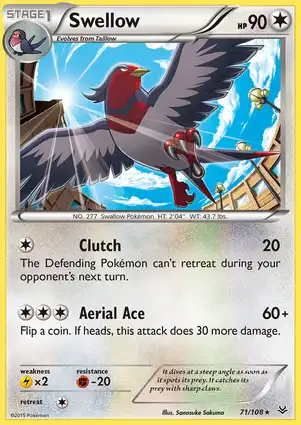 Swellow 71/108 Roaring Skies