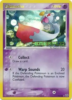 Chimecho 12/106 EX Emerald