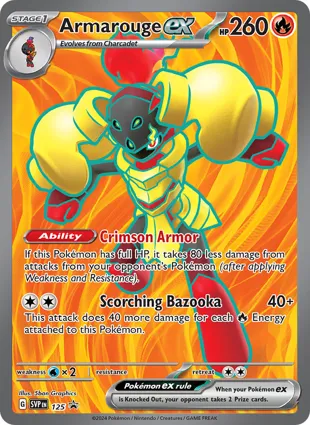 Armarouge ex 125 Scarlet & Violet Promos