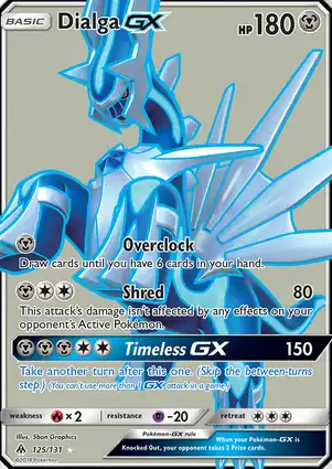 Dialga-GX 125/131 Forbidden Light