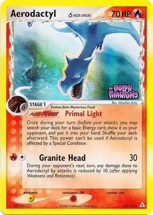 Aerodactyl 35/110 EX Holon Phantoms