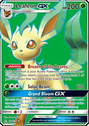 Leafeon-GX 139/156 Ultra Prism