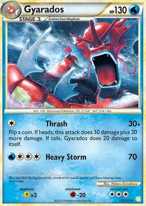 Gyarados 123/123 HeartGold & SoulSilver