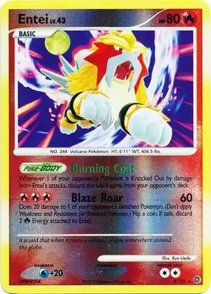 Entei 4/132 Secret Wonders