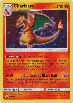Charizard SM226 Sun & Moon Promos