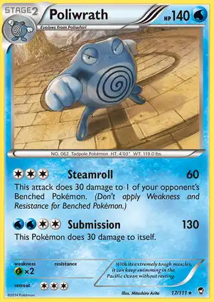 Poliwrath 17/111 Furious Fists