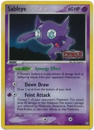 Sableye 22/108 EX Power Keepers