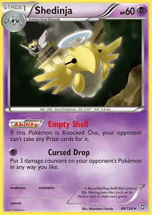Shedinja 48/124 Dragons Exalted