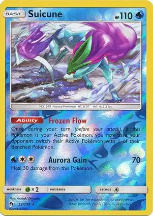 Suicune 59/214 Lost Thunder
