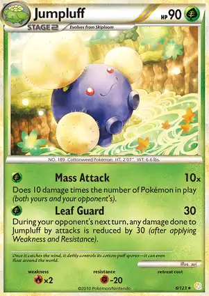 Jumpluff 6/123 HeartGold & SoulSilver