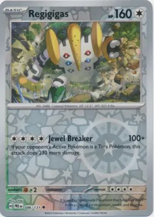 Regigigas 086/131 Prismatic Evolutions