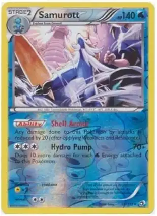 Samurott 39/113 Legendary Treasures