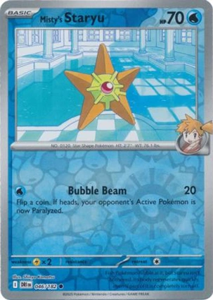 Misty's Staryu 046/182 Destined Rivals