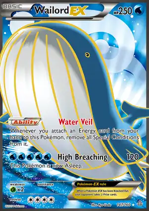 Wailord-EX 147/160 Primal Clash