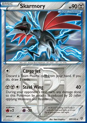 Skarmory 87/135 Plasma Storm