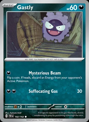 Gastly 102/162 Temporal Forces