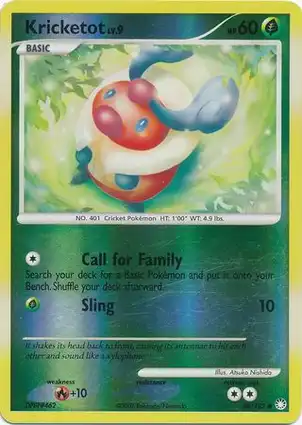 Kricketot 86/123 Mysterious Treasures