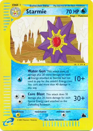 Starmie 44/144 Skyridge