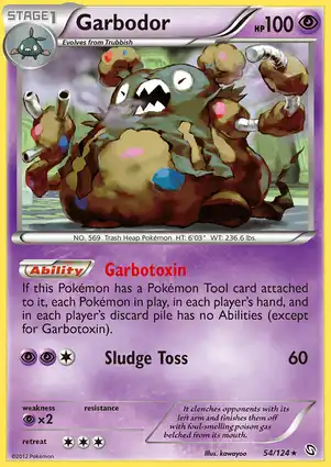 Garbodor 54/124 Dragons Exalted