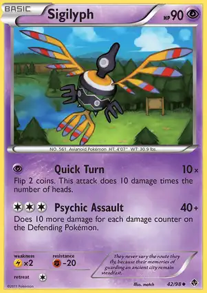 Sigilyph 42/98 Emerging Powers