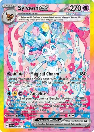 Sylveon ex 156/131 Prismatic Evolutions