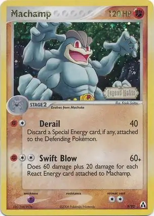 Machamp 9/92 EX Legend Maker